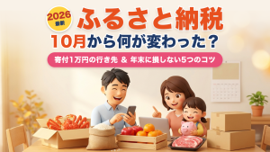 ふるさと納税2026 10月から何が変わった？
