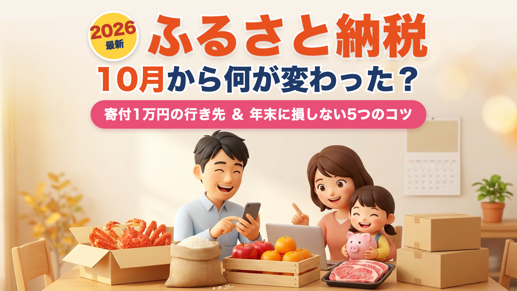 ふるさと納税2026 10月から何が変わった?