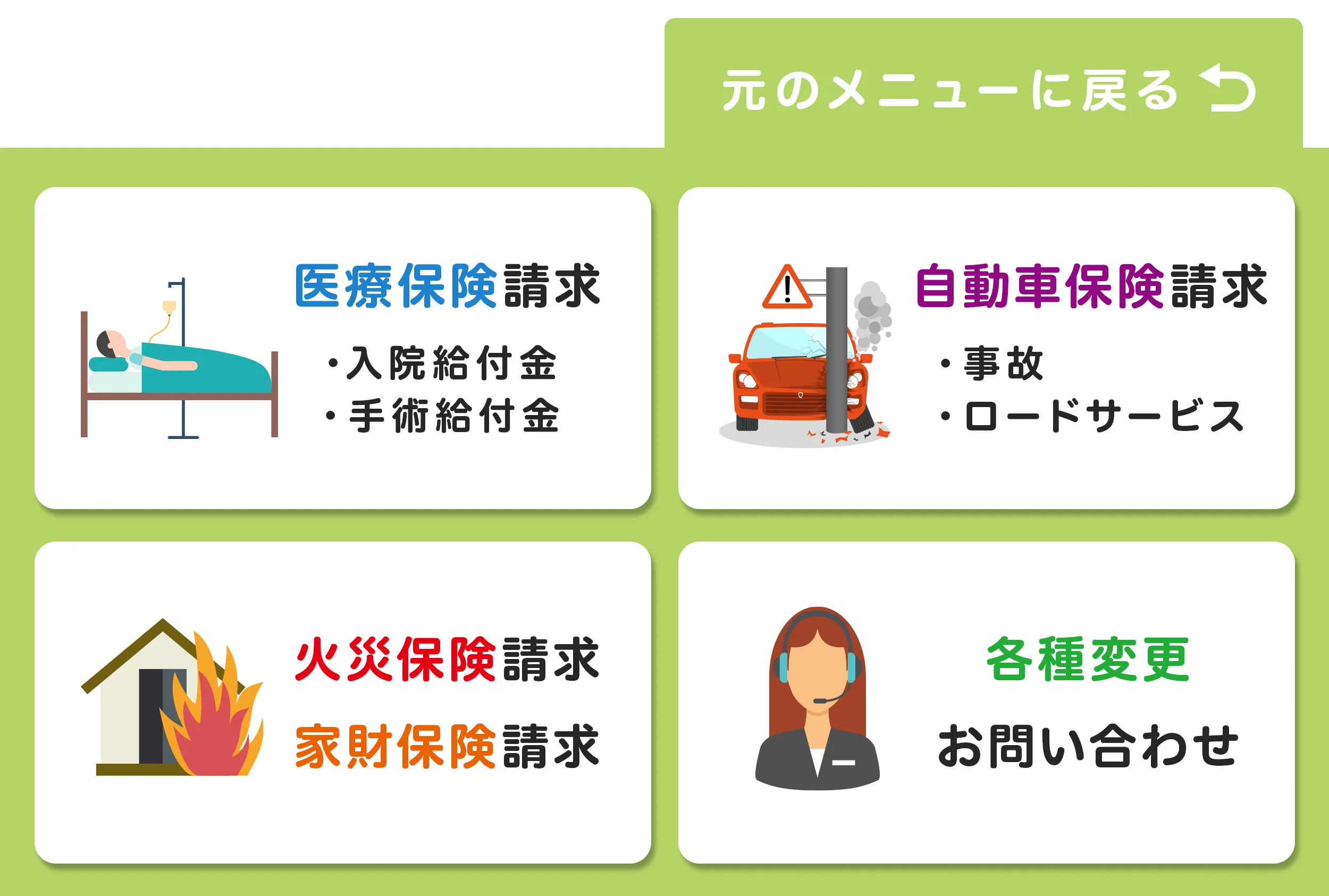 【ほけん知恵袋】連動リッチメニュー No.3